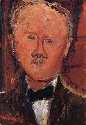 Amedeo Modigliani, Portrait de Monsieur cheron